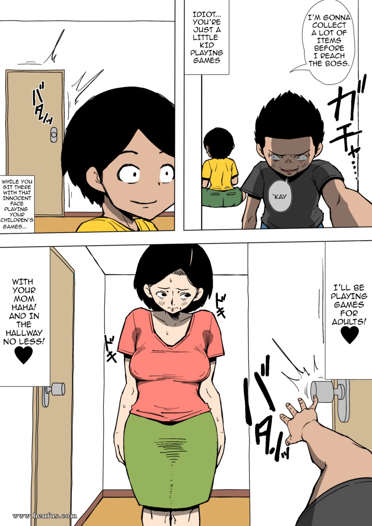 Page 11 | Doujin-Mukashibanashi/Mom-And-The-Playboy-Classmate | Henfus -  Hentai and Manga Sex and Porn Comics