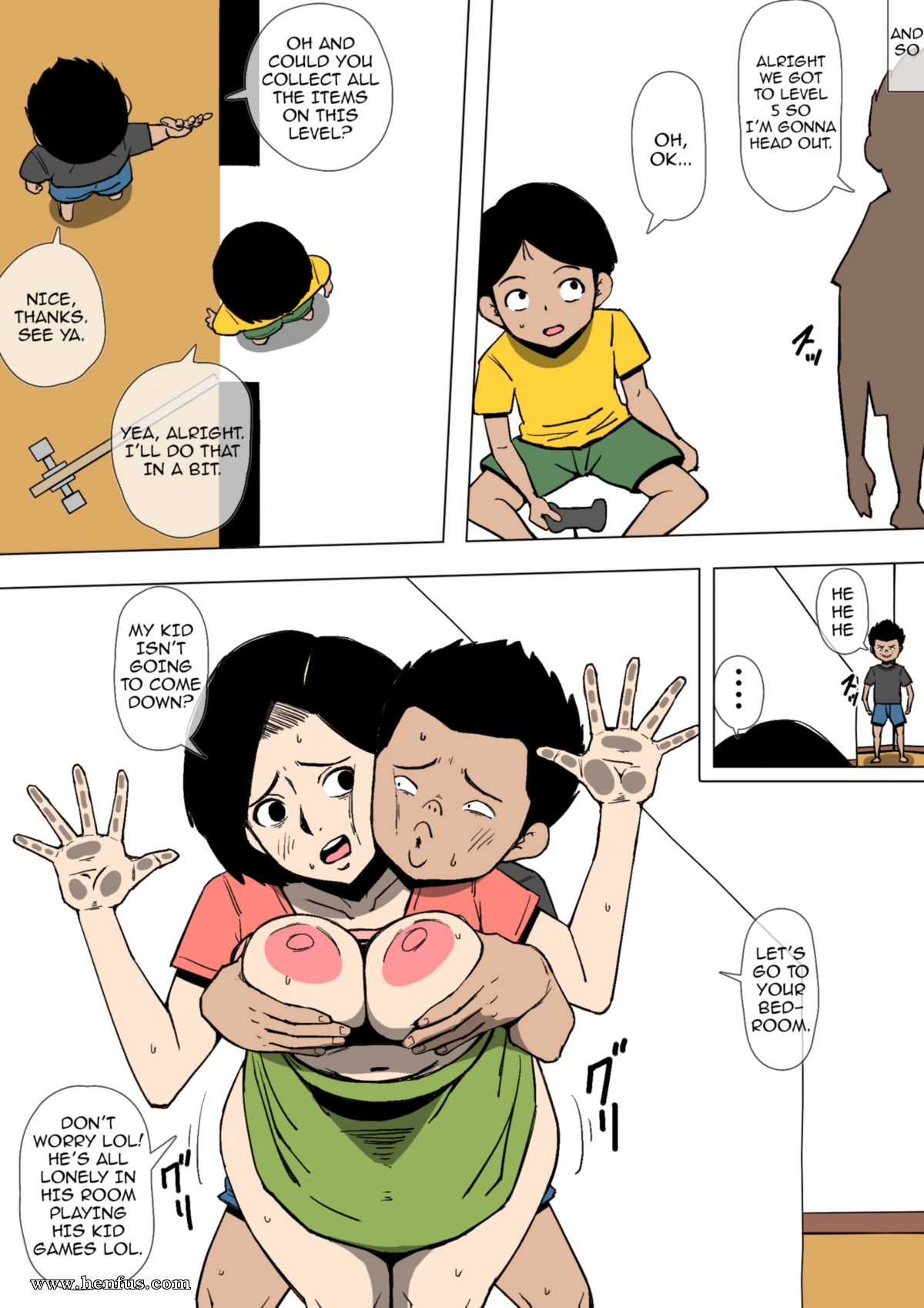 Page 21 | Doujin-Mukashibanashi/Mom-And-The-Playboy-Classmate | Henfus -  Hentai and Manga Sex and Porn Comics