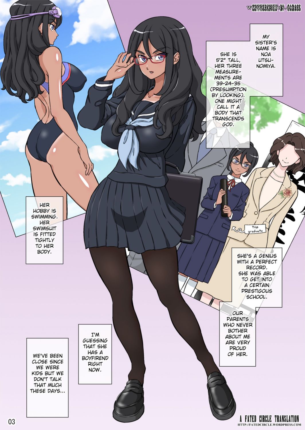 Hentai Sister Captions - Page 3 | Dozamura/Caughty-masturbating-by-my-sister | Henfus - Hentai and  Manga Sex and Porn Comics
