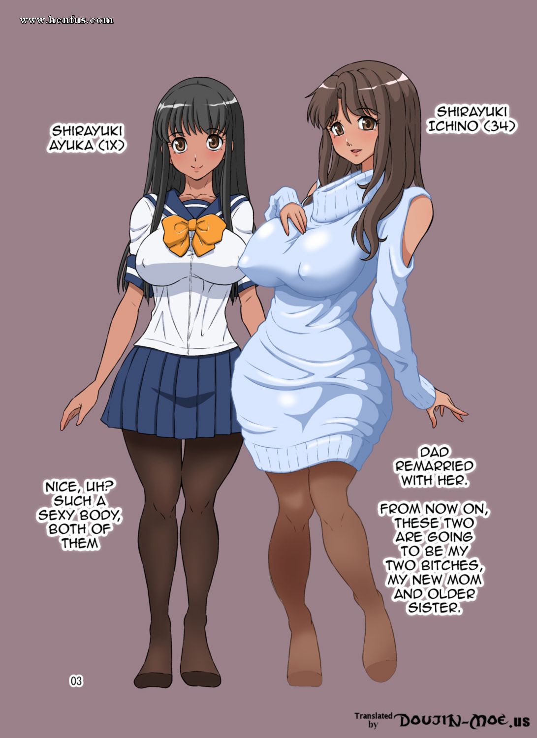 Page 44 | Dozamura/Story-of-shemale-daughter-and-mother | Henfus - Hentai  and Manga Sex and Porn Comics