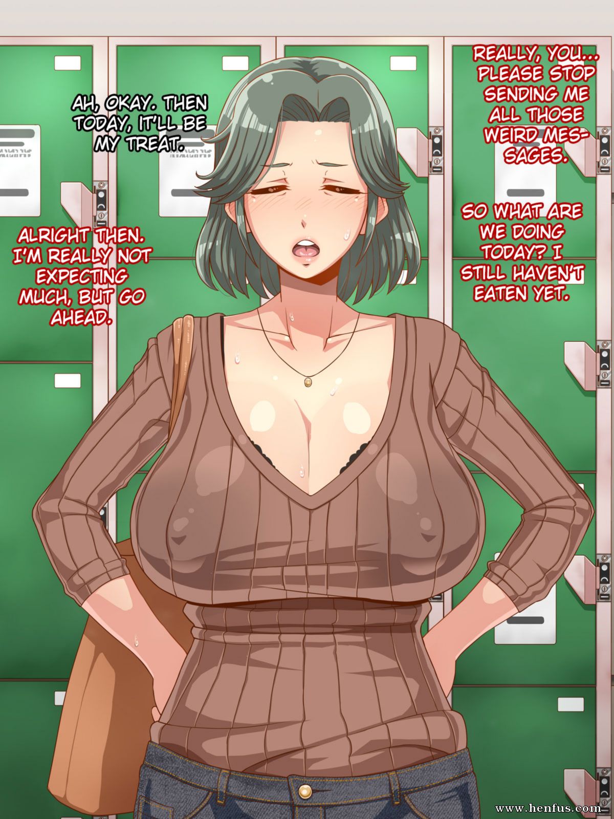 Hentai Huge Breasts Caption - Page 56 | Enoshima-Iki/My-Busty-Cheating-Mother | Henfus - Hentai and Manga  Sex and Porn Comics