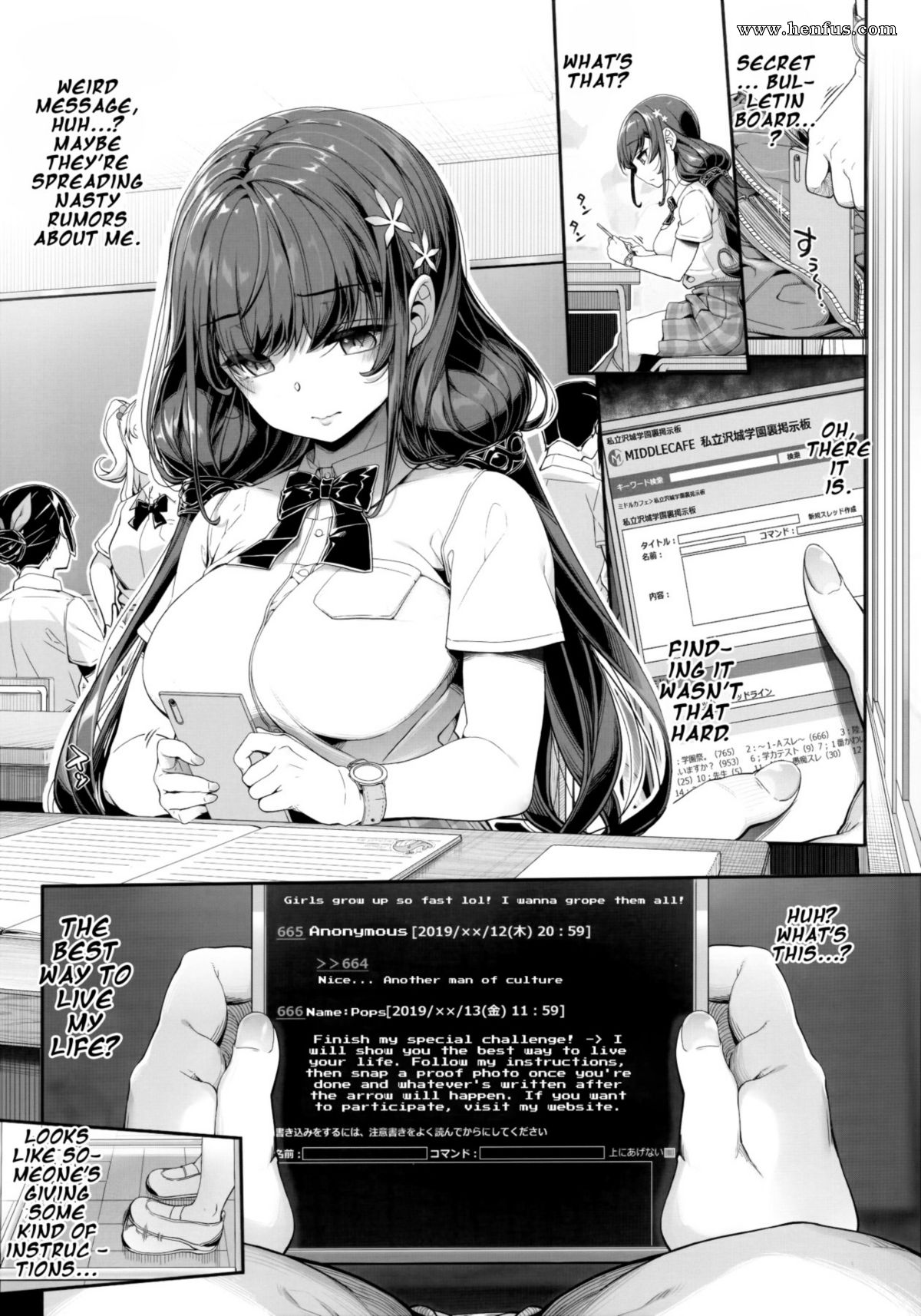 Page 6 | Kirintei/Tanetsuke-Oji-san-No-JC-Sennou-Appli | Henfus - Hentai  and Manga Sex and Porn Comics