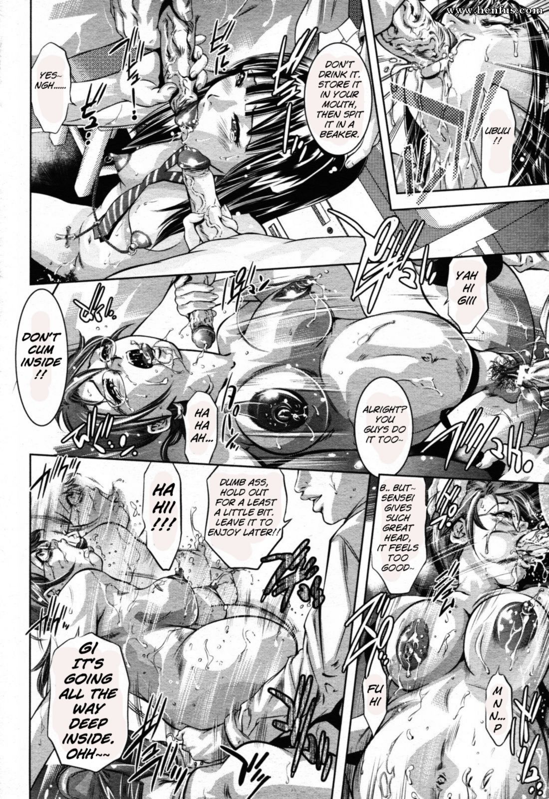 Page 15 | Hirohisa-Onikubo/Hakudaku-No-Yami | Henfus - Hentai and Manga Sex  and Porn Comics