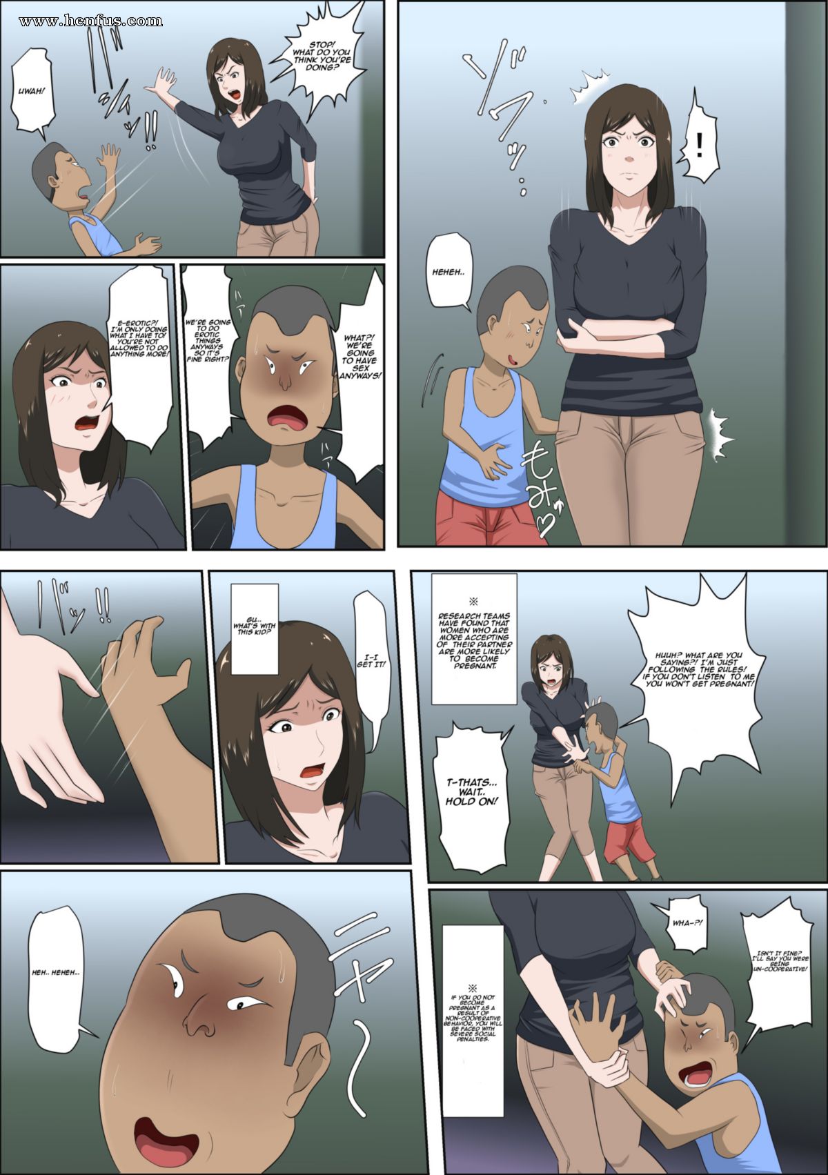 Page 12 | AlmarossoThe-Consequence-of-the-Birthrate-Solution-LawIssue-1 |  Henfus - Hentai and Manga Sex and Porn Comics