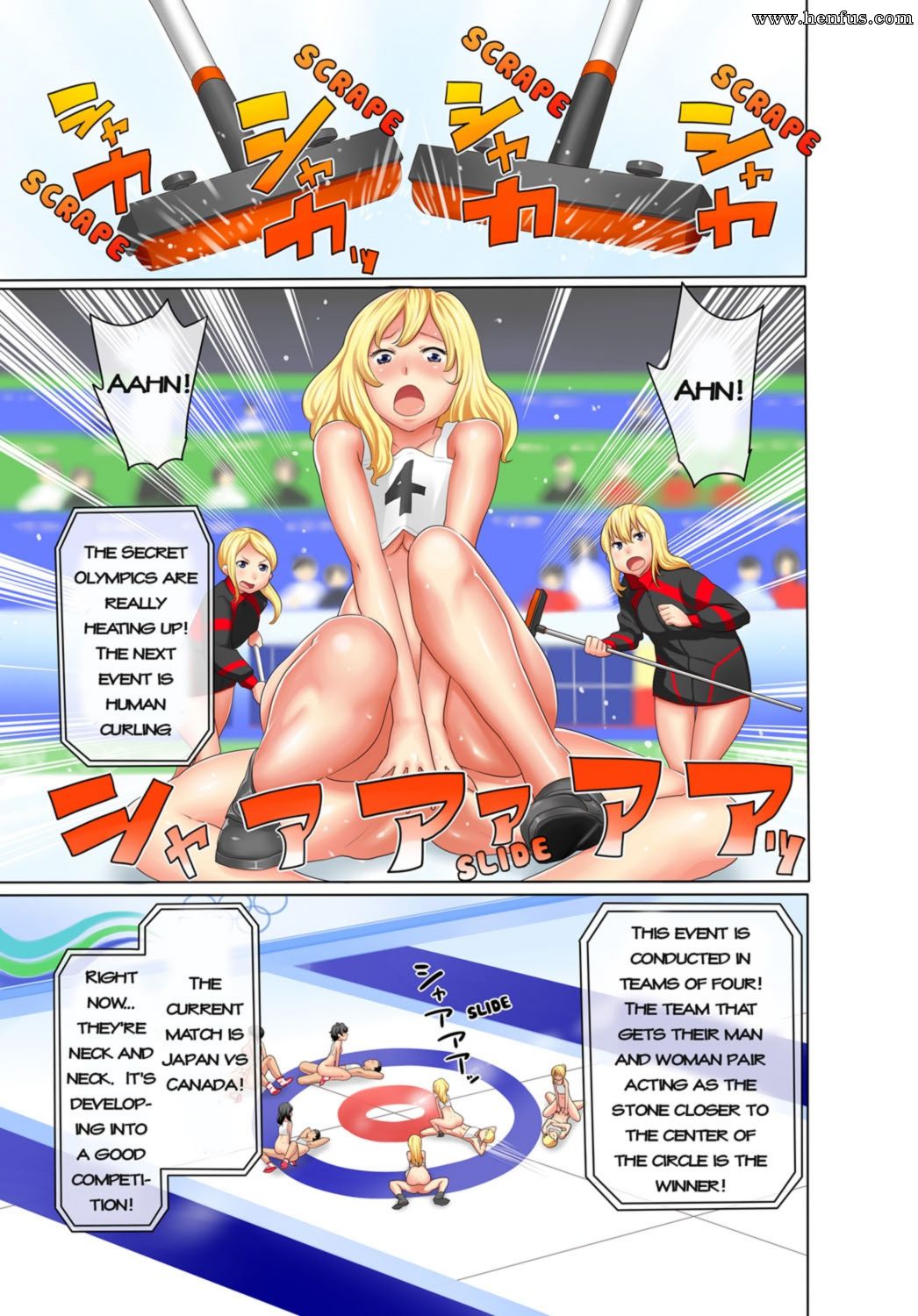 Page 12 Agata/Secret-Olympics Henfus - Hentai and Manga Sex and Porn Comics...