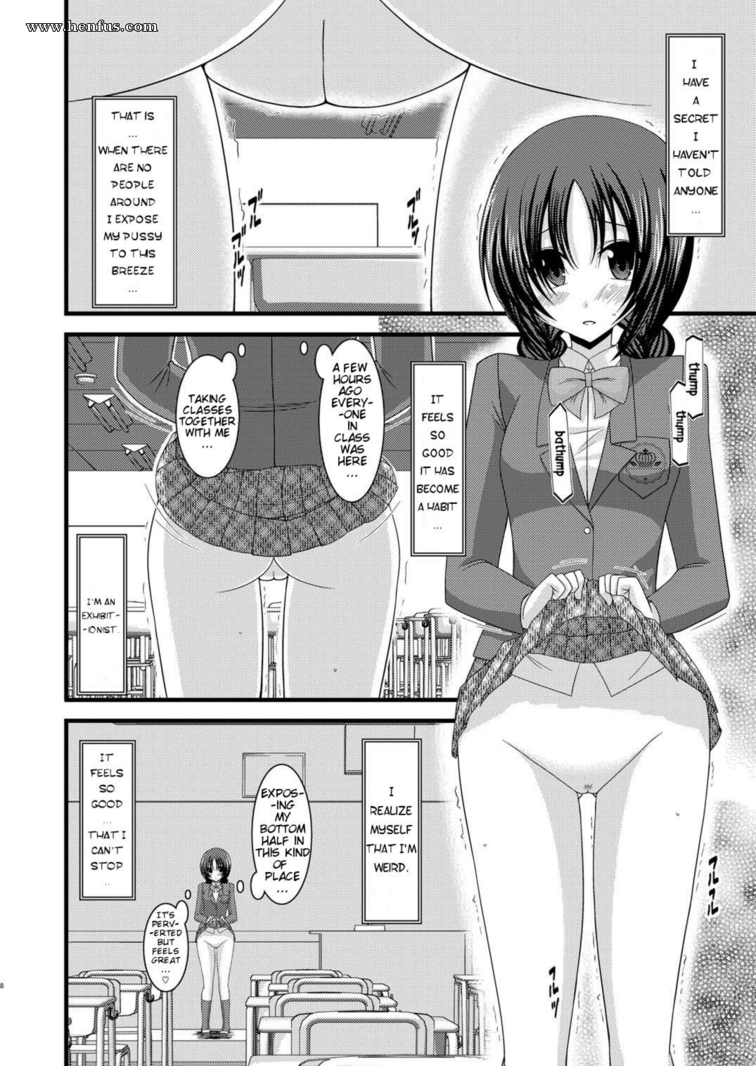 Big boobs exibitionist girl hentai comic