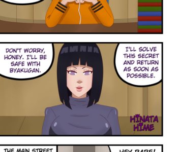 comic Hinata In Distress