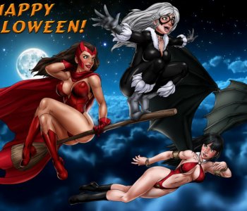 comic Various Superheroines