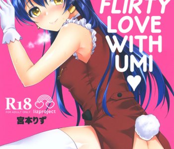 comic Flirty Love with Umi